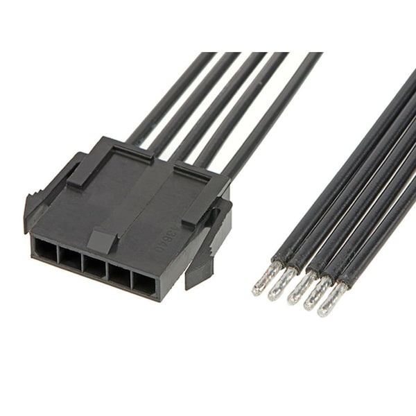 Molex Micro-Fit 3.0 Male-To-Pigtail Off-The-Shelf (Ots) Cable Assembly, Single Row 2147532052 - main